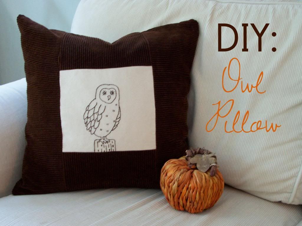 owl marshmallow pillow